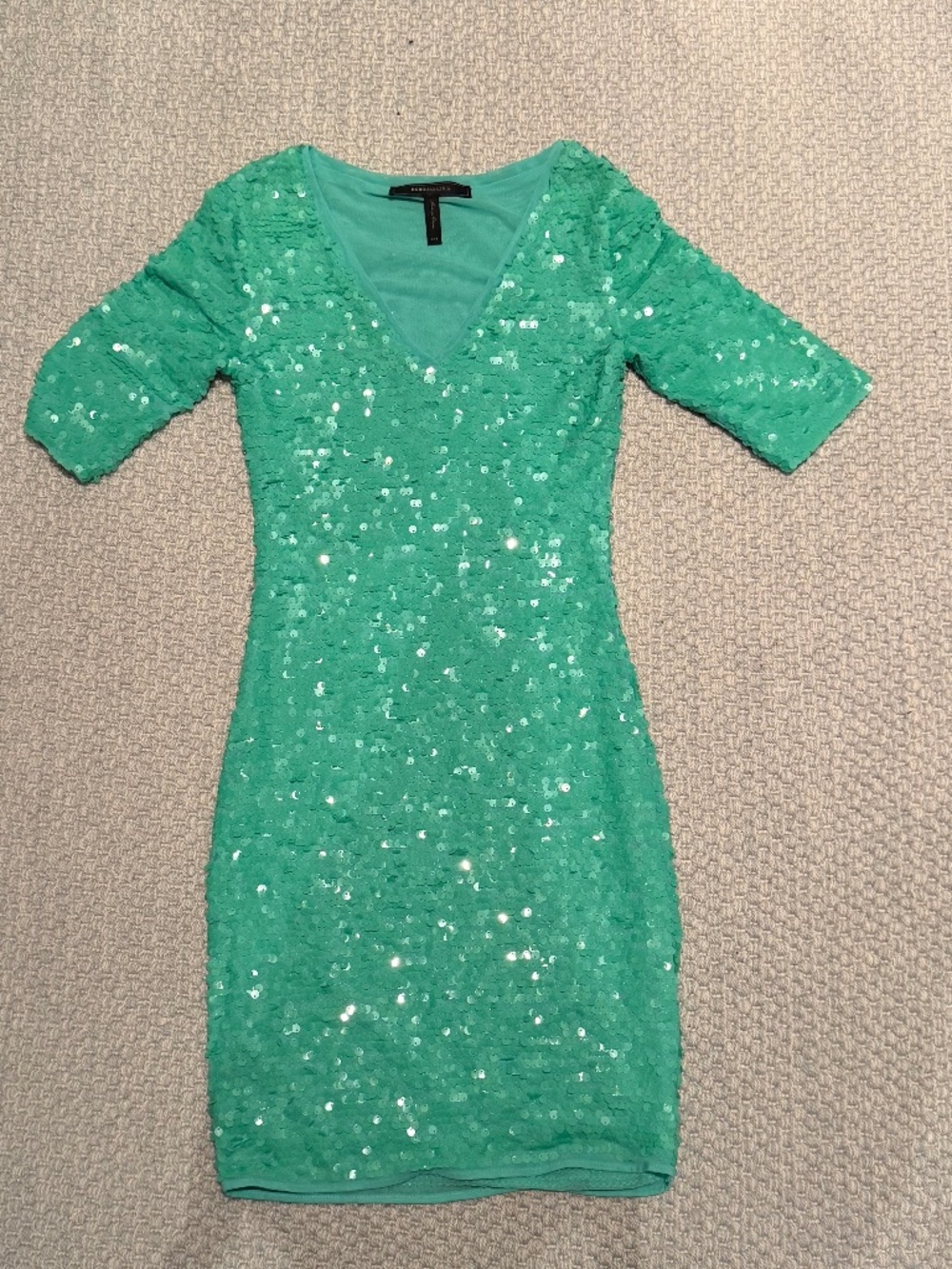 BCBGmaxaria Sequin Mini Dress